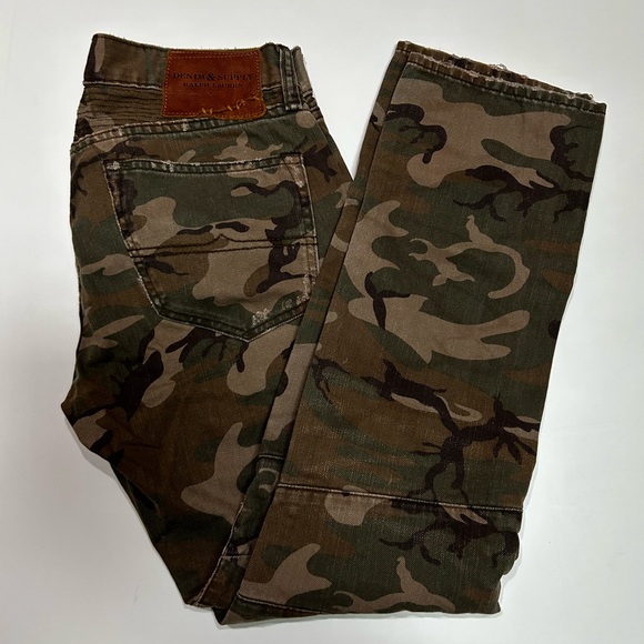 Ralph Lauren Denim & Supply camo jeans, size 30 - Picture 5 of 13